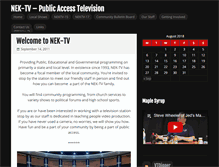 Tablet Screenshot of nektvonline.com